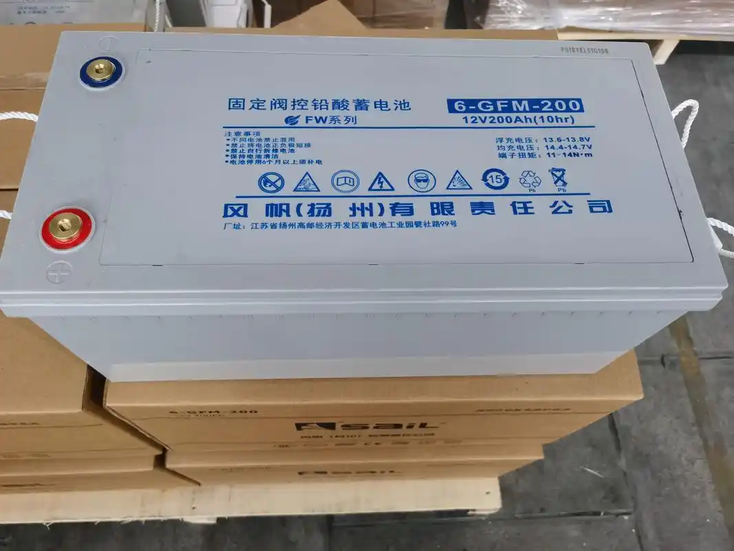 风帆蓄电池6-gfm-100/12v100ah