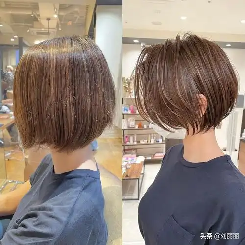 波波头短发一直是大多数女性都比较钟爱的发型,减龄又时尚,但对于炎热