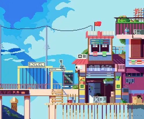 像素场景|插画|像素画|像素人呀 - 原创作品 - 站酷 (zcool)