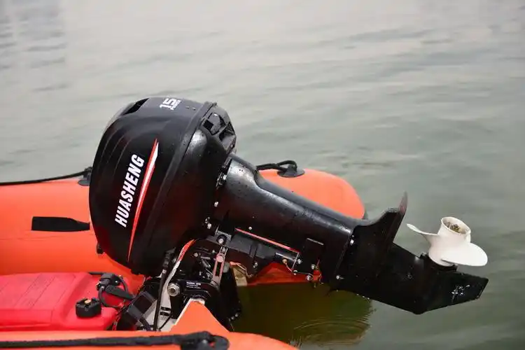 华盛全新船外机 二冲程15马力舷外机 钓鱼冲锋橡皮艇用马达发动机