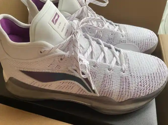 lining李宁驭帅1342low珠光紫篮球鞋年末清仓