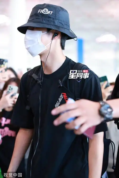 王一博出发泰国##王一博泰国路演出发路透##王一博机场出发泰国