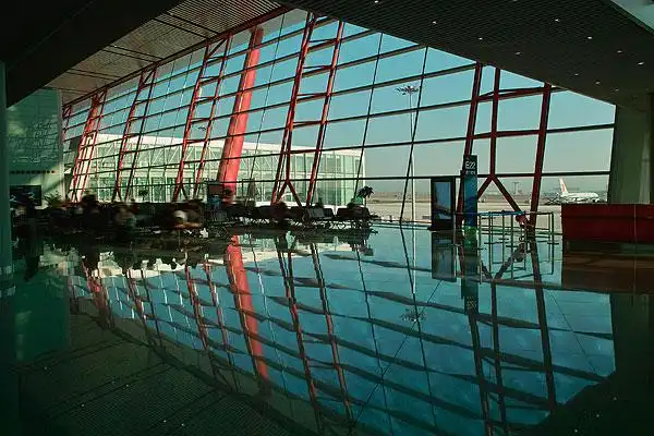 首都机场候机室