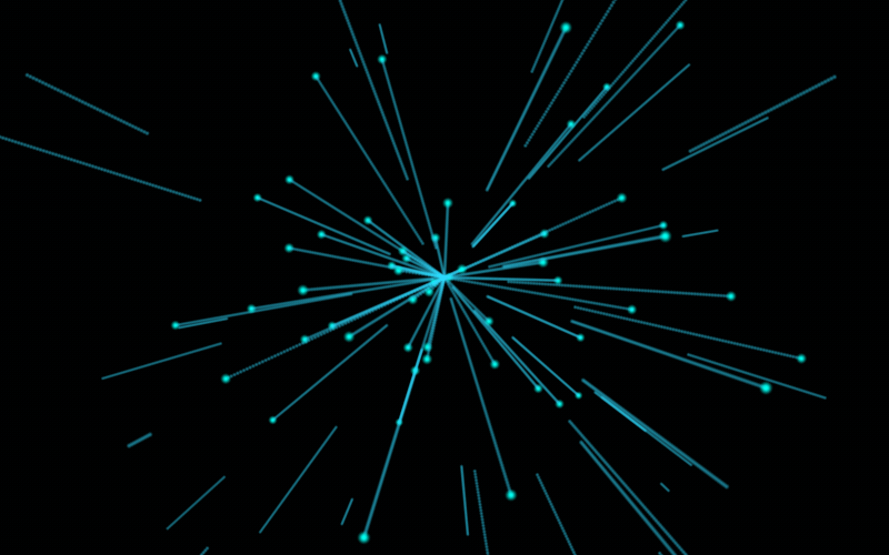 使粒子动效实现可循环的探索过程