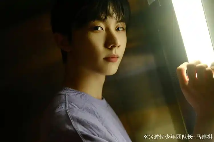 马嘉祺晒九宫格营业图 紫色毛衣出镜,森系氛围感拉满 侧颜好绝啊