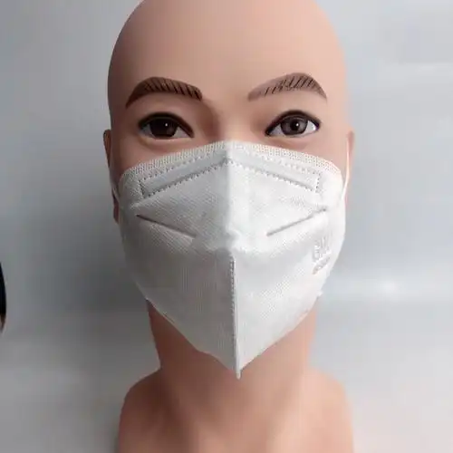 广卫健kn90折叠式头戴式口罩不勒耳防尘耳带式防雾霾防颗粒打磨