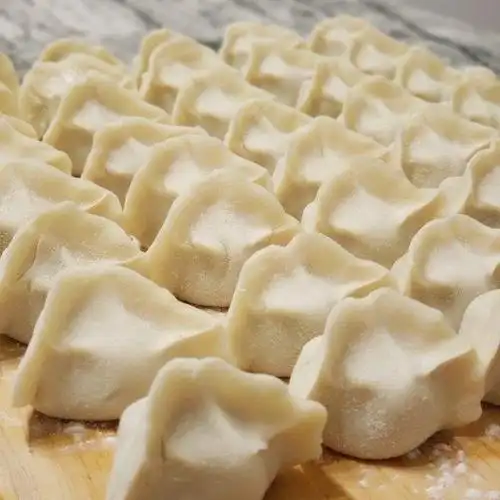 羊肉圆葱胡萝卜饺子