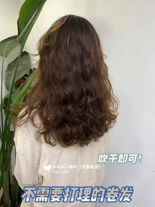 不需要打理的卷发