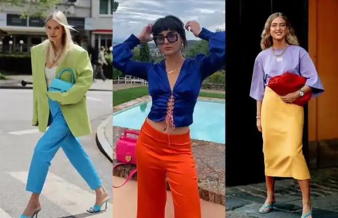 服装颜色搭配技巧3色搭配法4套配色方案