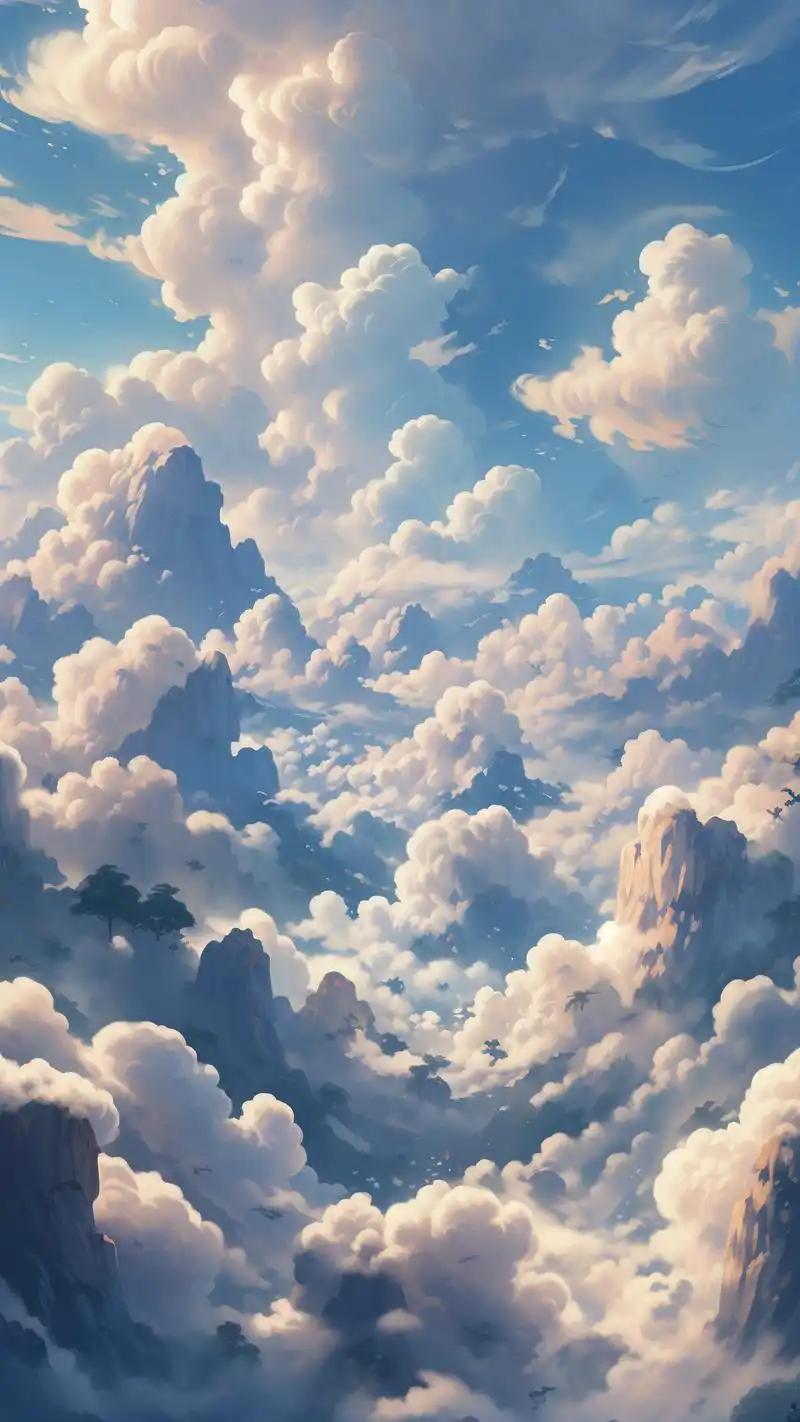 云朵壁纸来啦!让心情变得美美哒🌤️