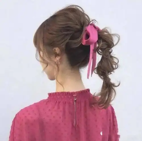 女生流行扎发的正确打开方式