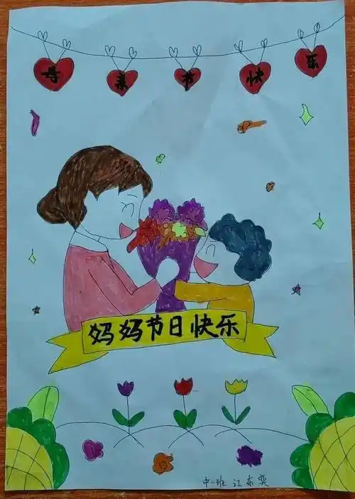 情暖五月天 童心画妈妈|市妇联母亲节绘画主题活动作品展示①