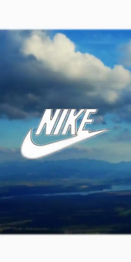 耐克天空标志nike手机壁纸by工口少女