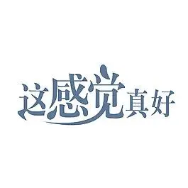 这感觉真好艺术字