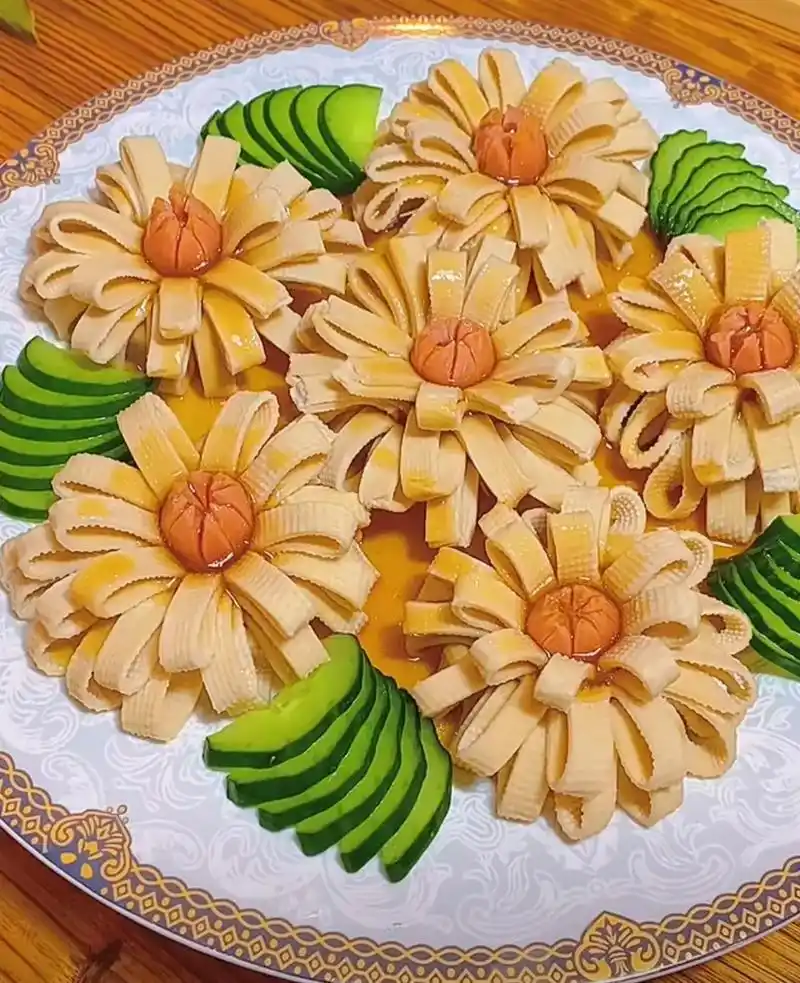 创意菜=花开富贵.年夜饭创意菜 花开富贵 #美食图文流量大赛 - 抖音