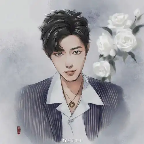 与肖战的同行印记##肖战饭修饭绘长廊