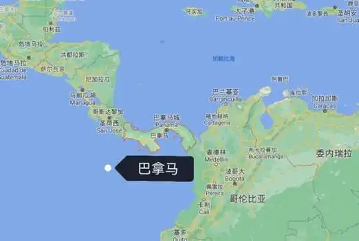 面积75500平方公里,相当于有十个广州大,邻国有哥斯达黎加和哥伦比亚