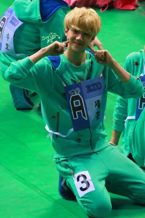 吴世勋的那年今日#9195考古9392130128 mbc偶像运动会11年前