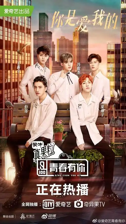 青春有你第一季的海报