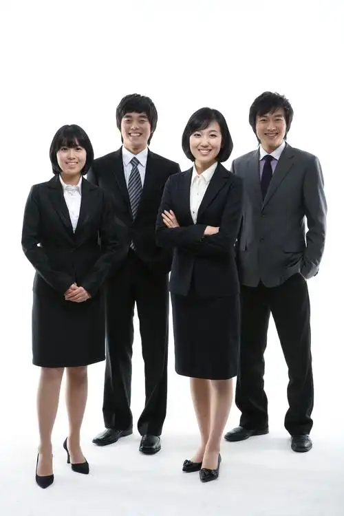 企业生命力图片白领团队合作职场企业生命力