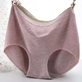 无痕彩纱高腰内裤女士无缝一片式新款超弹大码胖mm女式三角裤衩头