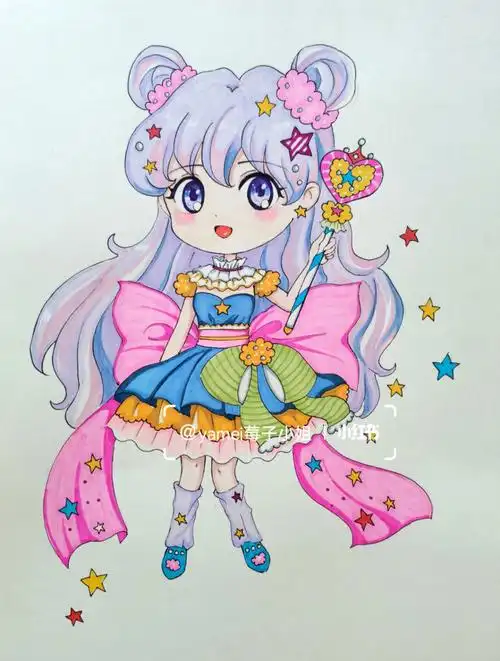 动漫分享  #动漫图片  #初级动漫  #q版动漫人物  #可爱动漫少女