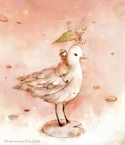 超可爱的萌图女生:画中画着画不出的画