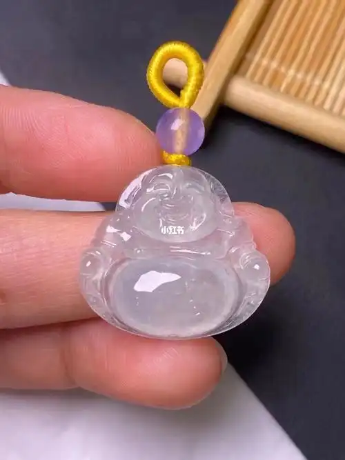 白冰佛[爆竹]新品～天然a货翡翠玉佛吊坠～佩戴佛公的最广泛的寓意就