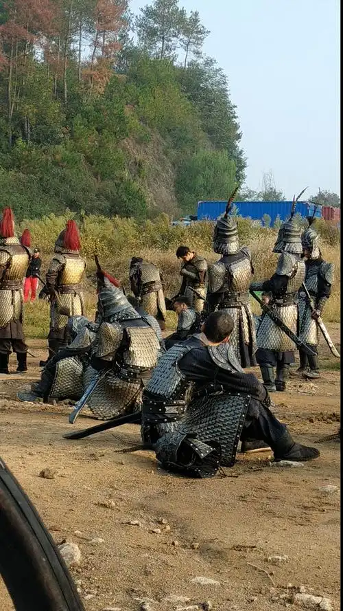 古装电视剧拍摄现场