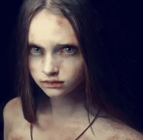 写实人像附过程