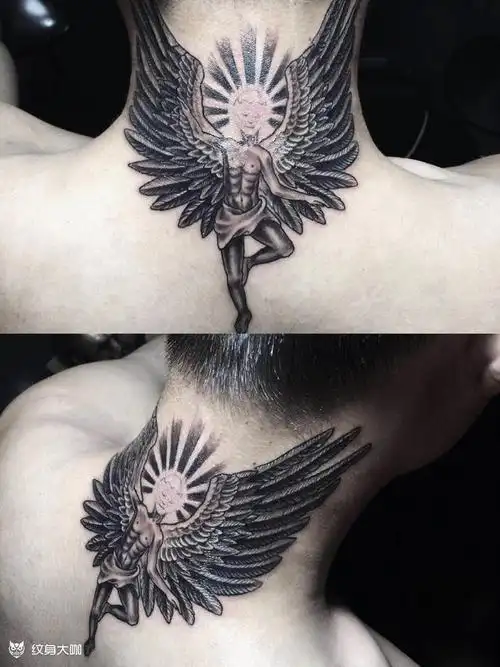 路西法_纹身图案手稿图片_任广路的纹身作品集