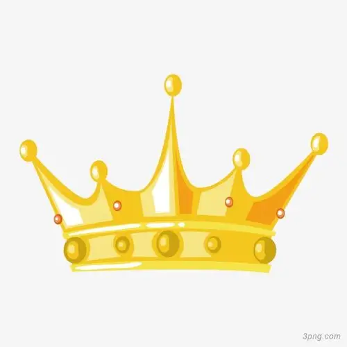 皇冠png素材透明免抠图片节日元素