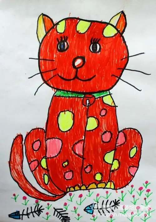 儿童画 写美篇点击本行文字,进入【书画展厅                    作品