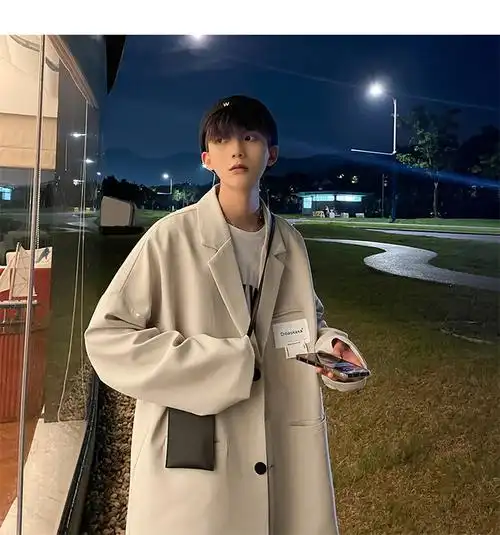 wgai 禁欲欲系男装dk制服套装男2022秋季韩系学院dk制服2021秋季新款