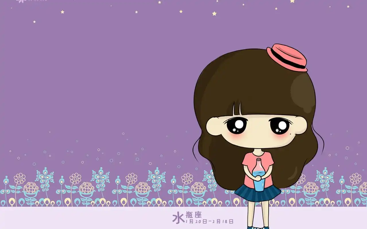 十二星座可爱壁纸