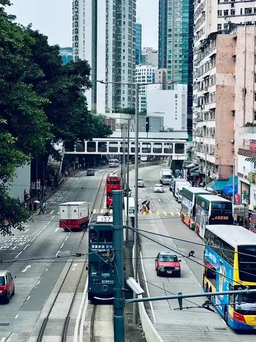 希望过得像落日一样迷人,偶尔有些热烈!#香港街景随 - 抖音