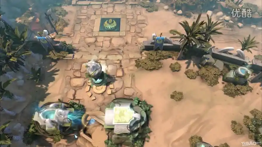 dota2沙漠地图欣赏