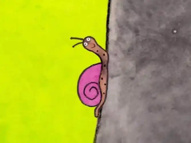 益智故事蜗牛爬树