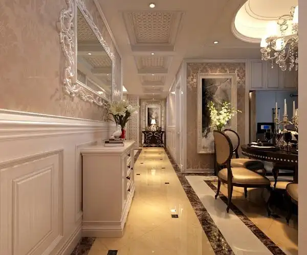 高雅舒适欧式风格装修效果图