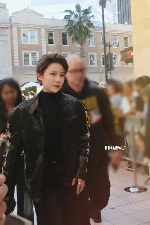 刘雨昕##刘雨昕出席iheartradio音乐奖