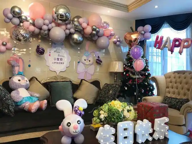 张家港丨家庭生日布置