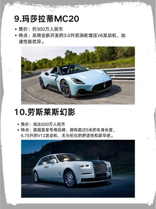世界排行十大豪车,有你认识的吗?