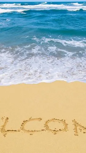 海滩标签:欢迎沙滩大海金沙原图分辨率:750x1334下载此壁纸类似壁纸>>