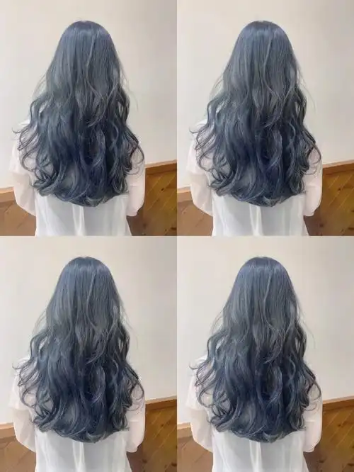 驻马店染发推荐2021最显白发色雾感蓝灰