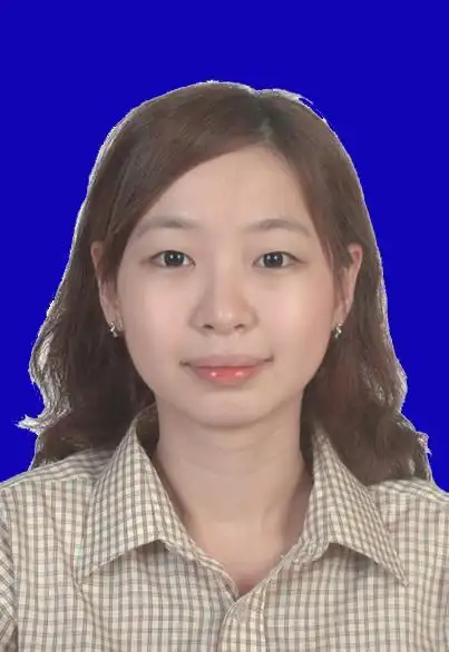 你好你能帮我把一寸相片白底变成蓝底吗?