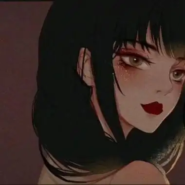 女头动漫高冷侧脸头像帅气撩人二次元女头像卡通头像图片回车桌面