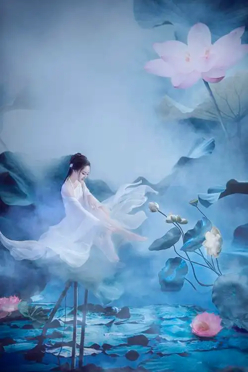 素雅灵修-唯美古风人像摄影