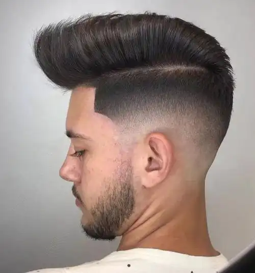 美式飞机头短发 酷炫时尚显身高_时尚男发 - 美发站