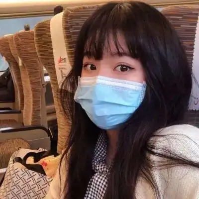 qq头像女生2022戴口罩图片