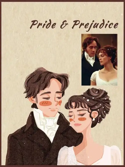 笔记灵感  ##画画的日常  #手绘  #傲慢与偏见  #电影  #插画